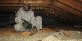 Removing insulation